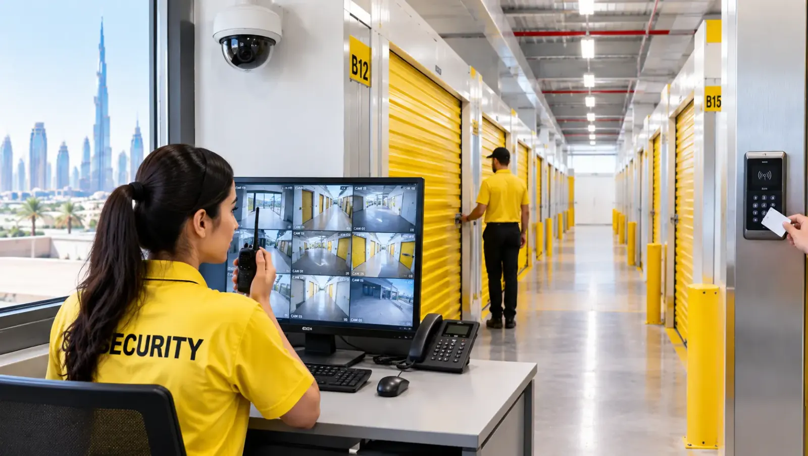 How Secure Is a Storage Unit in Dubai