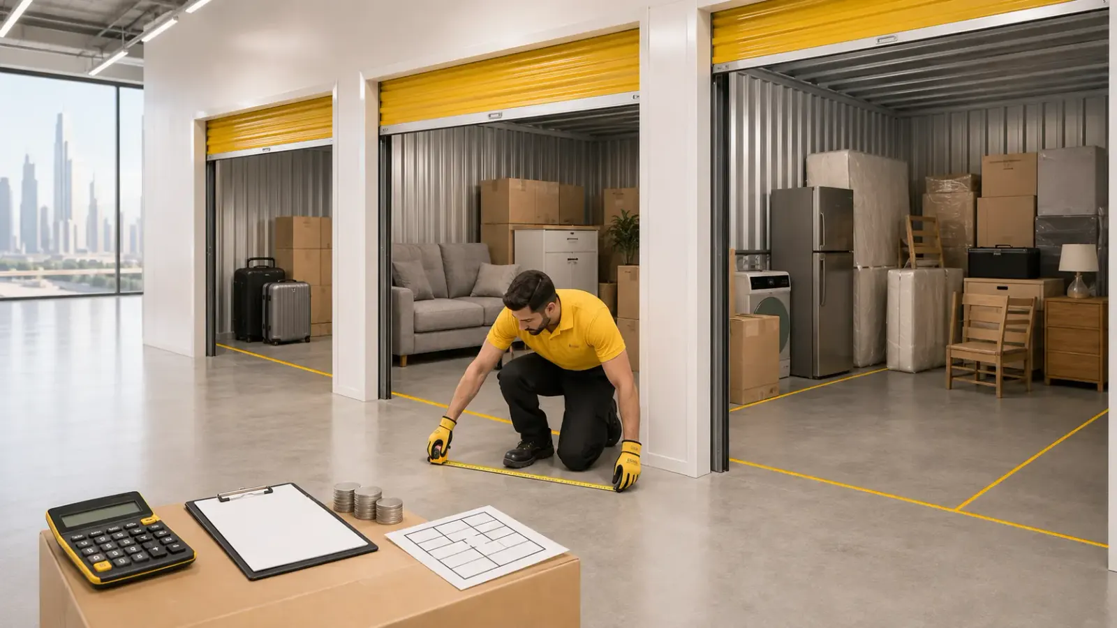 Storage Cost in Dubai: Price per Sq Ft and by Unit Size