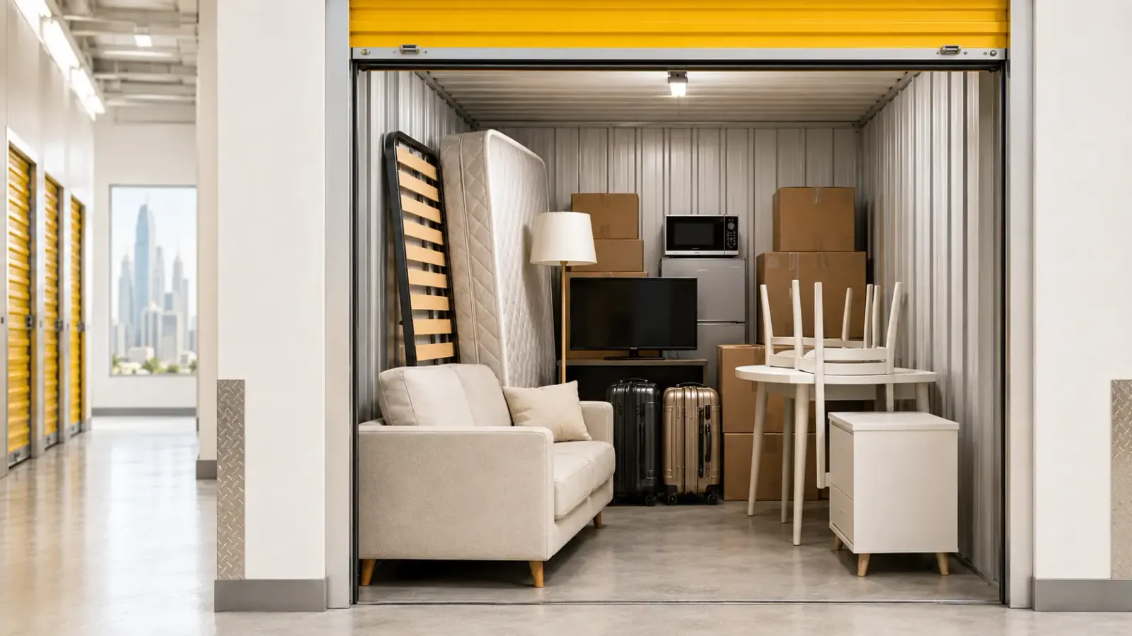 Storage Unit Size for a Studio Apartment