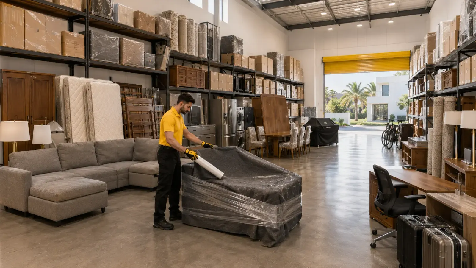 Storage Unit Size for a Villa in Dubai