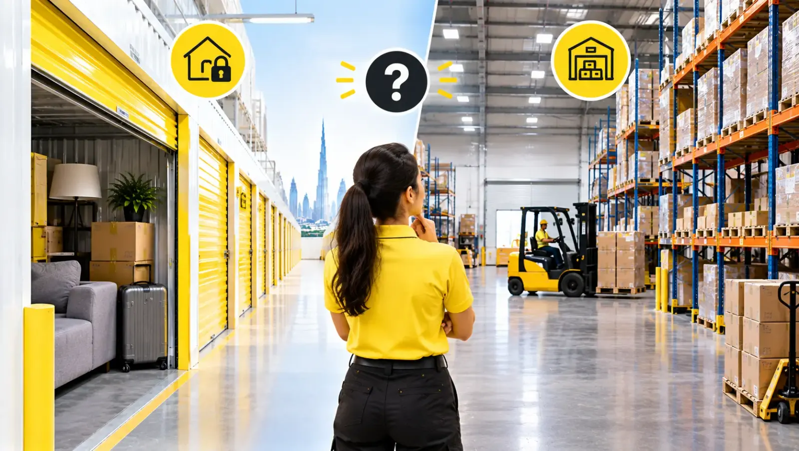 Self Storage vs Warehouse Dubai
