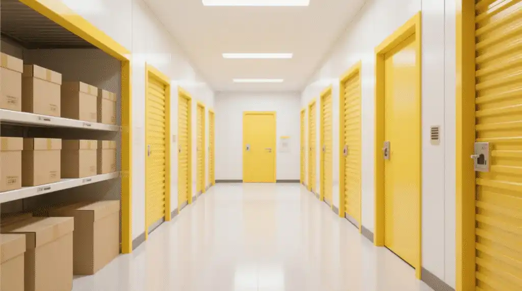 secure self storage facility Dubai