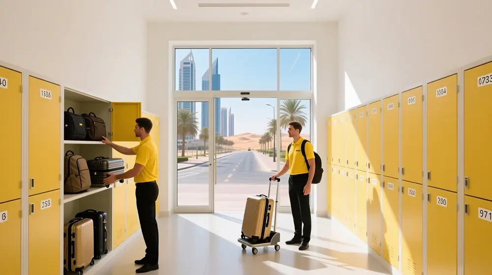 luggage storage in dubai