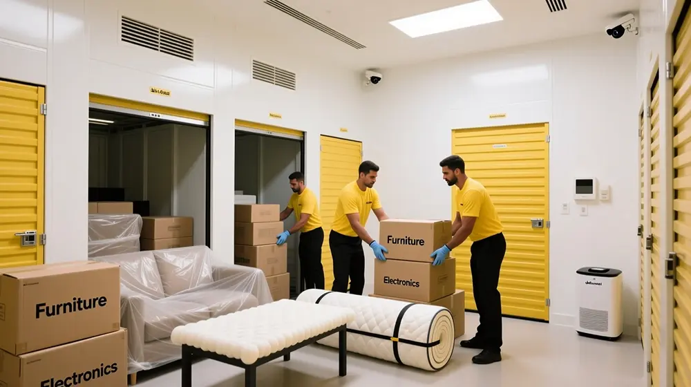 furniture storage in dubai