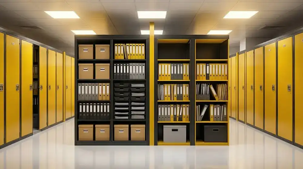 storage units for business documents